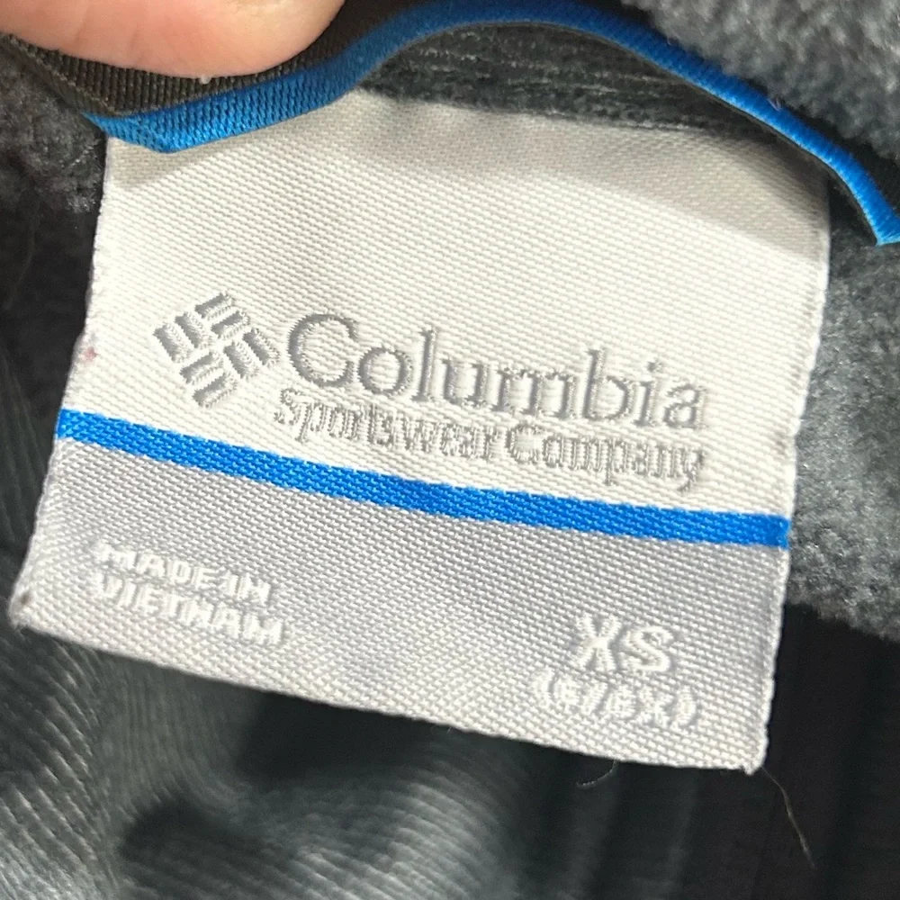 5 for $25🔥Columbia Zip Front Fleece Vest Boys‎ XS (6/6X)